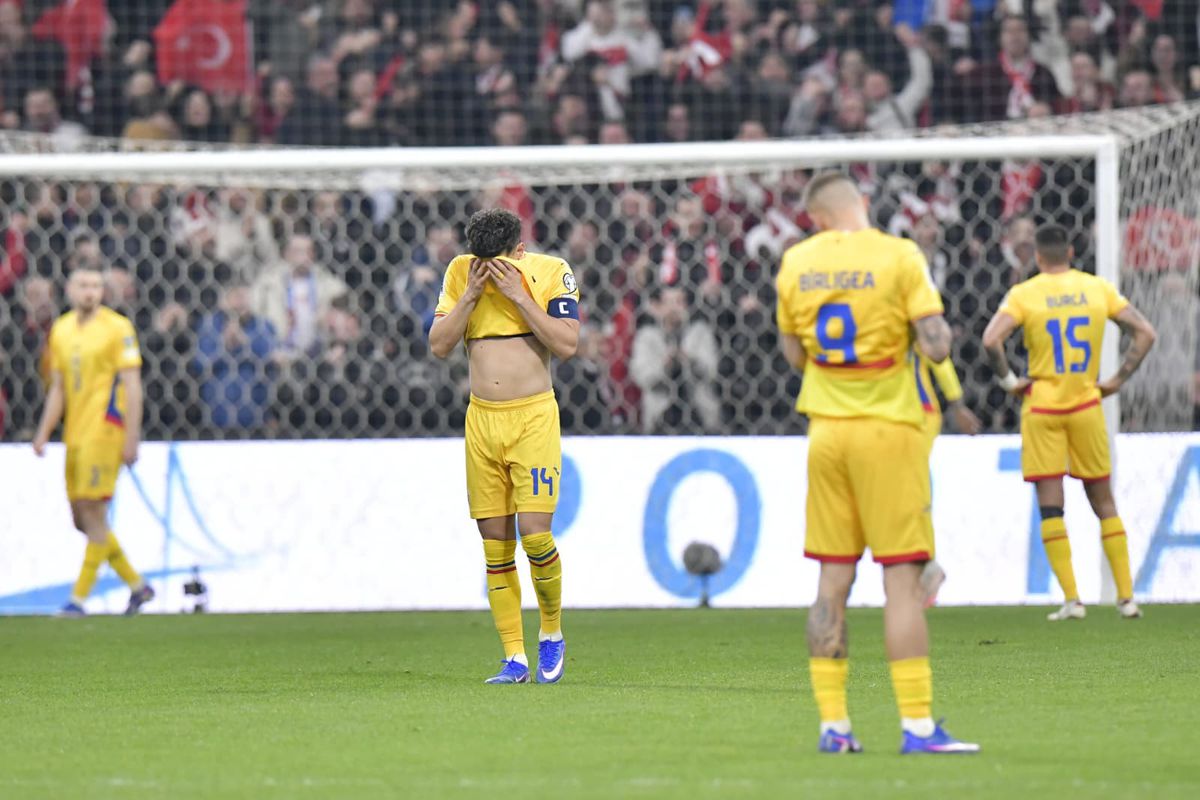 Turcia – România 1-0 » Cine a primit nota 4 în tabăra „tricoloră” + singurul om de „7”