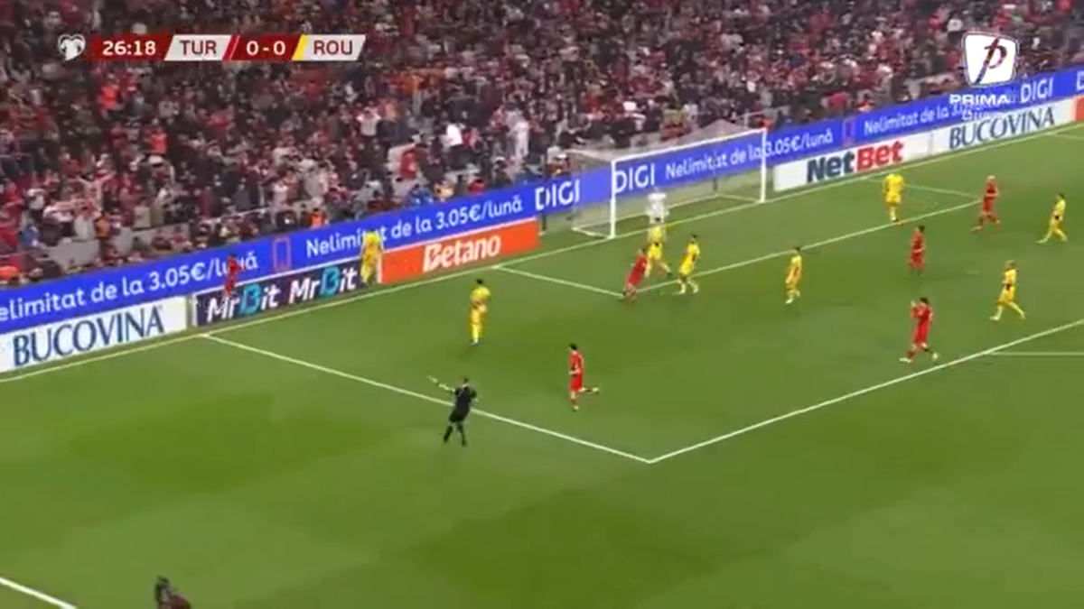 Același Turcia - România, lucruri diferite pe transmisiunea TV!