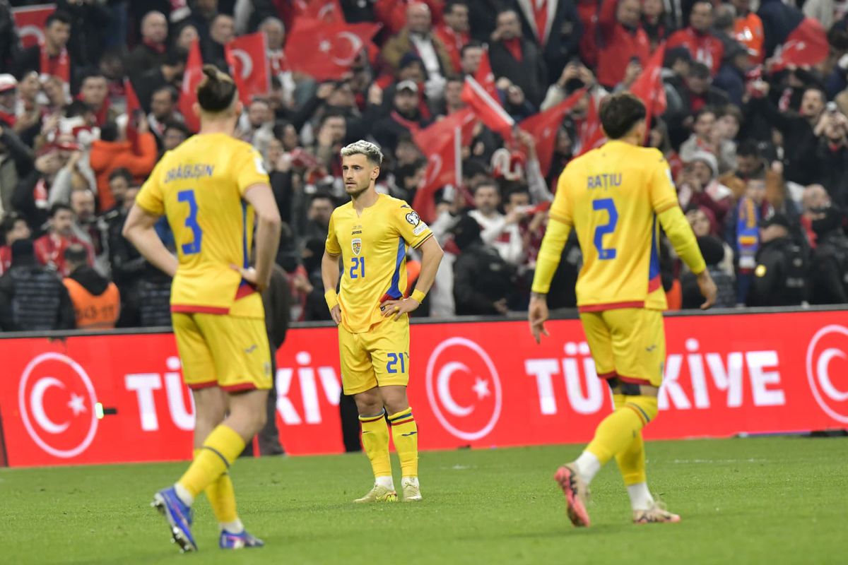Turcia – România 1-0 » Cine a primit nota 4 în tabăra „tricoloră” + singurul om de „7”