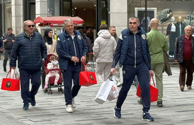 Patronul clubului din Superliga a ieșit la cumpărat de baclavale în treningul naționalei României