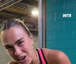 Aryna Sabalenka a gustat cel mai scump hot-dog din lume. Foto: X.com