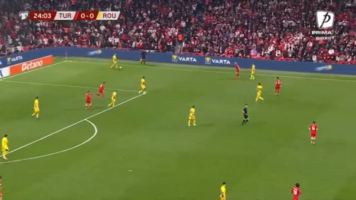 Același Turcia - România, lucruri diferite pe transmisiunea TV!