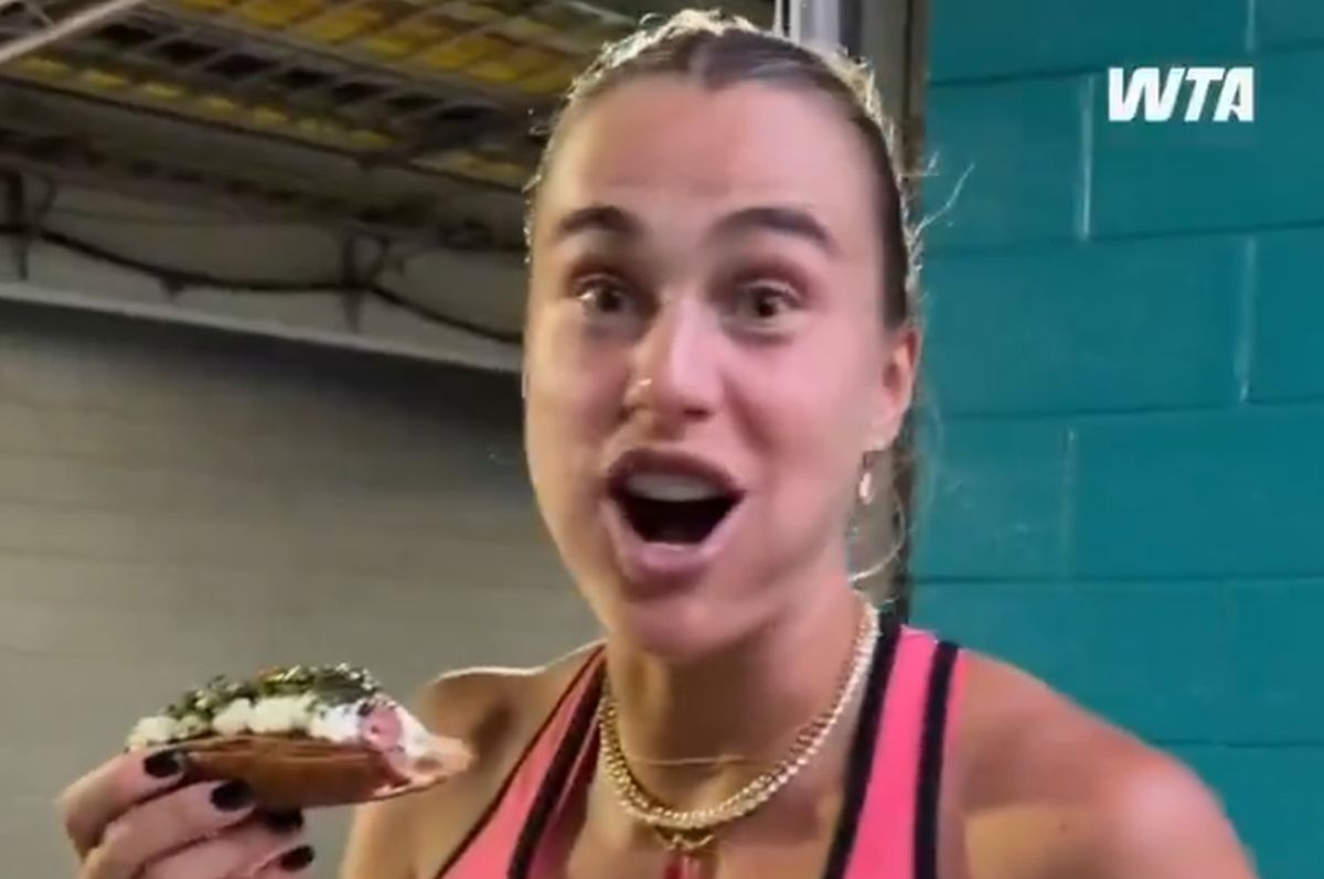 Reacția Arynei Sabalenka când a gustat cel mai scump hot-dog din lume: „Oh, Doamne...” » Cât costă și ce conține