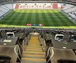 Stadionul lui Besiktas înainte de Turcia - România / foto: GSP.ro