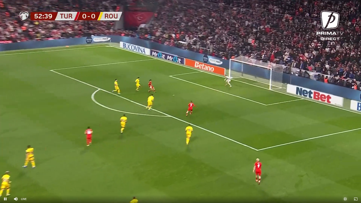 Golul marcat de Kadioglu în Turcia - România