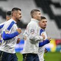 Kevin Ciubotaru (primul din stânga) a fost lăsat în afara lotului final pentru partida Turcia - România / foro: Cristi Preda GSP
