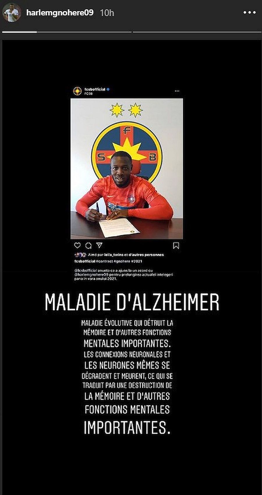 FCSB. Harlem Gnohere, atac frontal la Gigi Becali?! Postare controversată pe Instagram