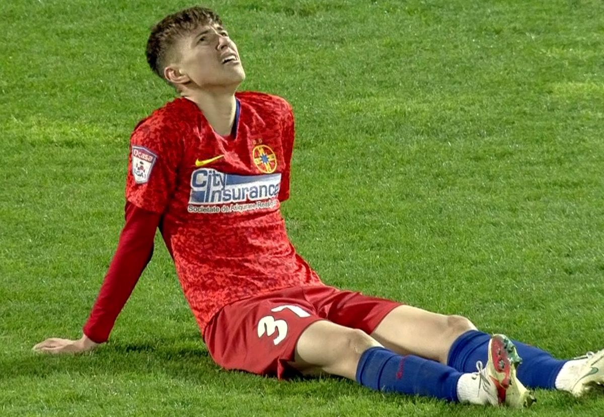 Așa arată deznădejdea! „Perla” Octavian Popescu, aproape să plângă după FCSB - Sepsi 1-2