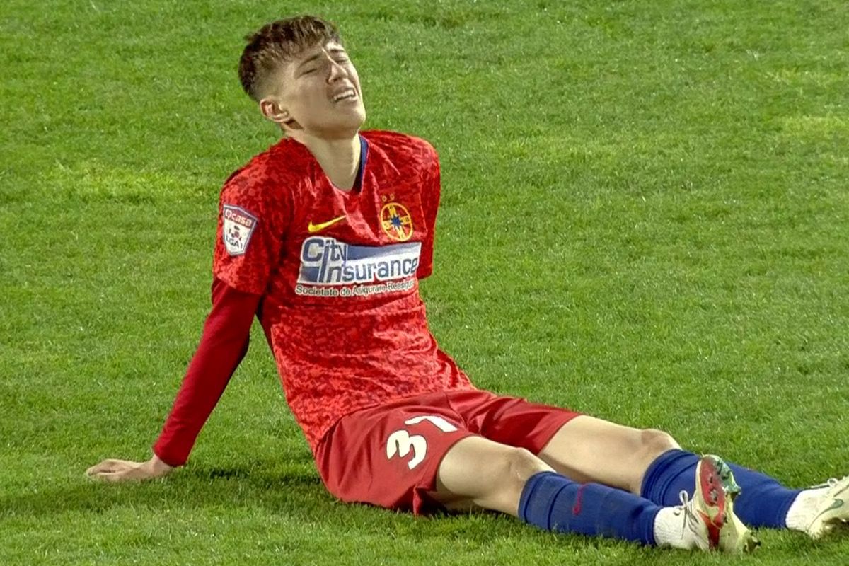 Așa arată deznădejdea! „Perla” Octavian Popescu, aproape să plângă după FCSB - Sepsi 1-2