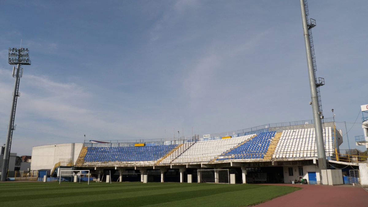 REPORTAJ. Pe Gloria Bistrița o găsește centenarul cu un stadion prăpădit