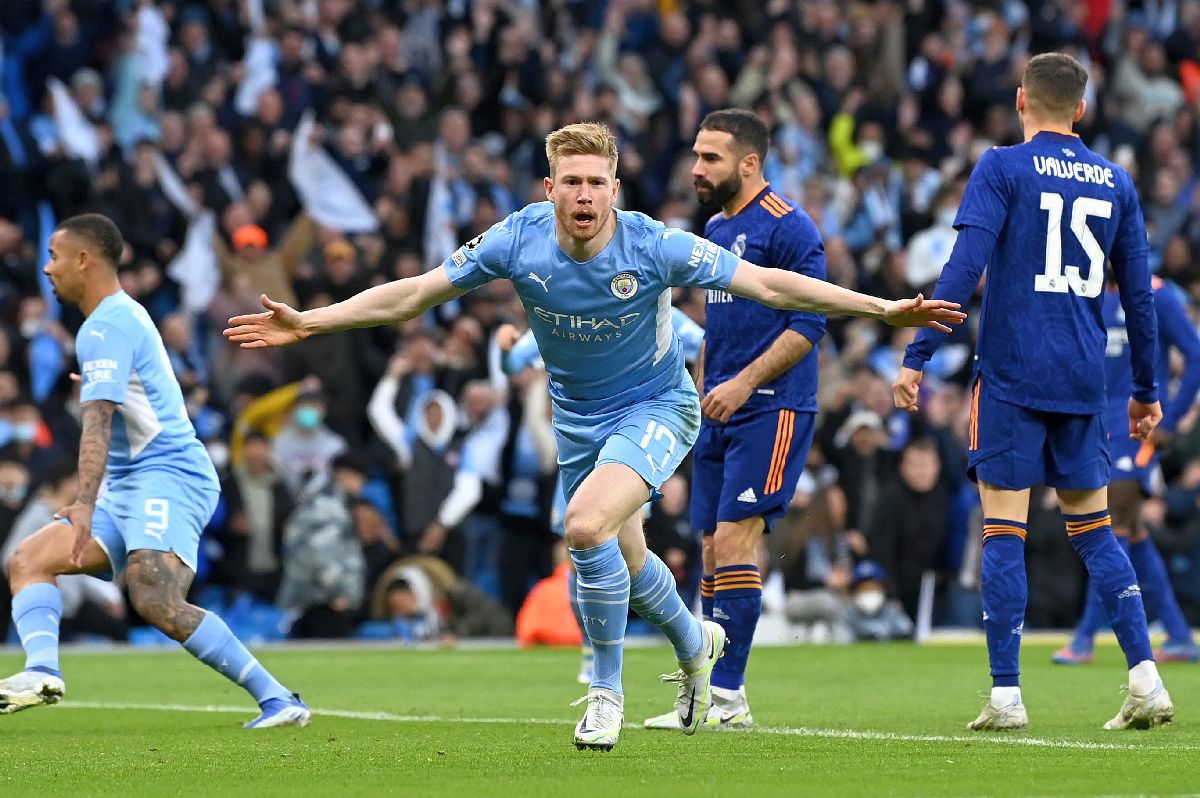 Manchester City- Real Madrid 4-3 » Show cu 7 goluri pe Etihad » City a dominat copios duelul cu Real, dar Benzema îi ține pe „galactici” în lupta pentru finală. Istvan Kovacs, la înălțime!