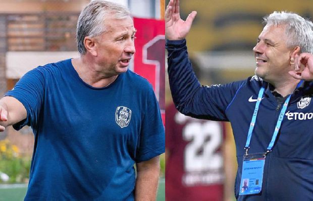 Concluzie incredibilă în lupta CFR Cluj - FCSB pentru titlu: Dan Petrescu e lider pe spatele lui Șumudică!