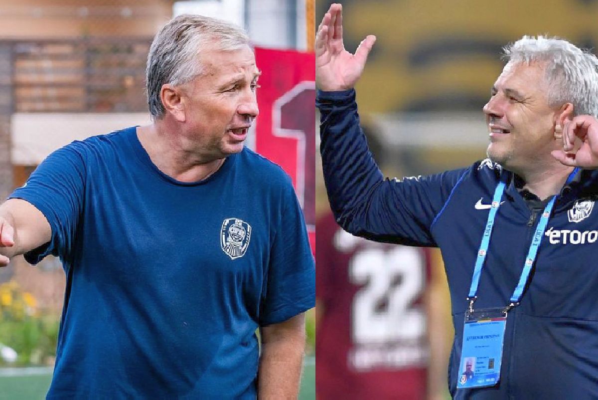 Concluzie incredibilă în lupta CFR Cluj - FCSB pentru titlu: Dan Petrescu e lider pe spatele lui Șumudică!