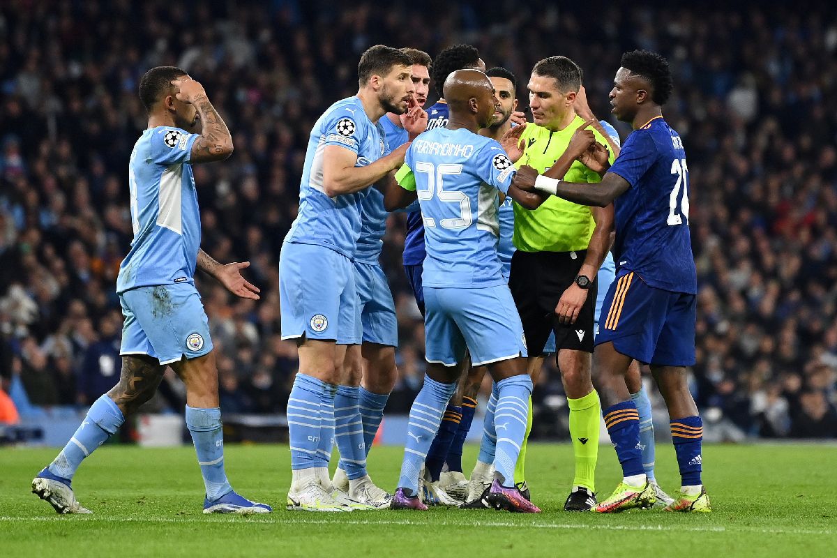 Istvan Kovacs, în centrul atenției la Manchester City - Real Madrid » Toate camerele au fost pe arbitrul român: „E coautor la gol! Se vede Qatarul!”