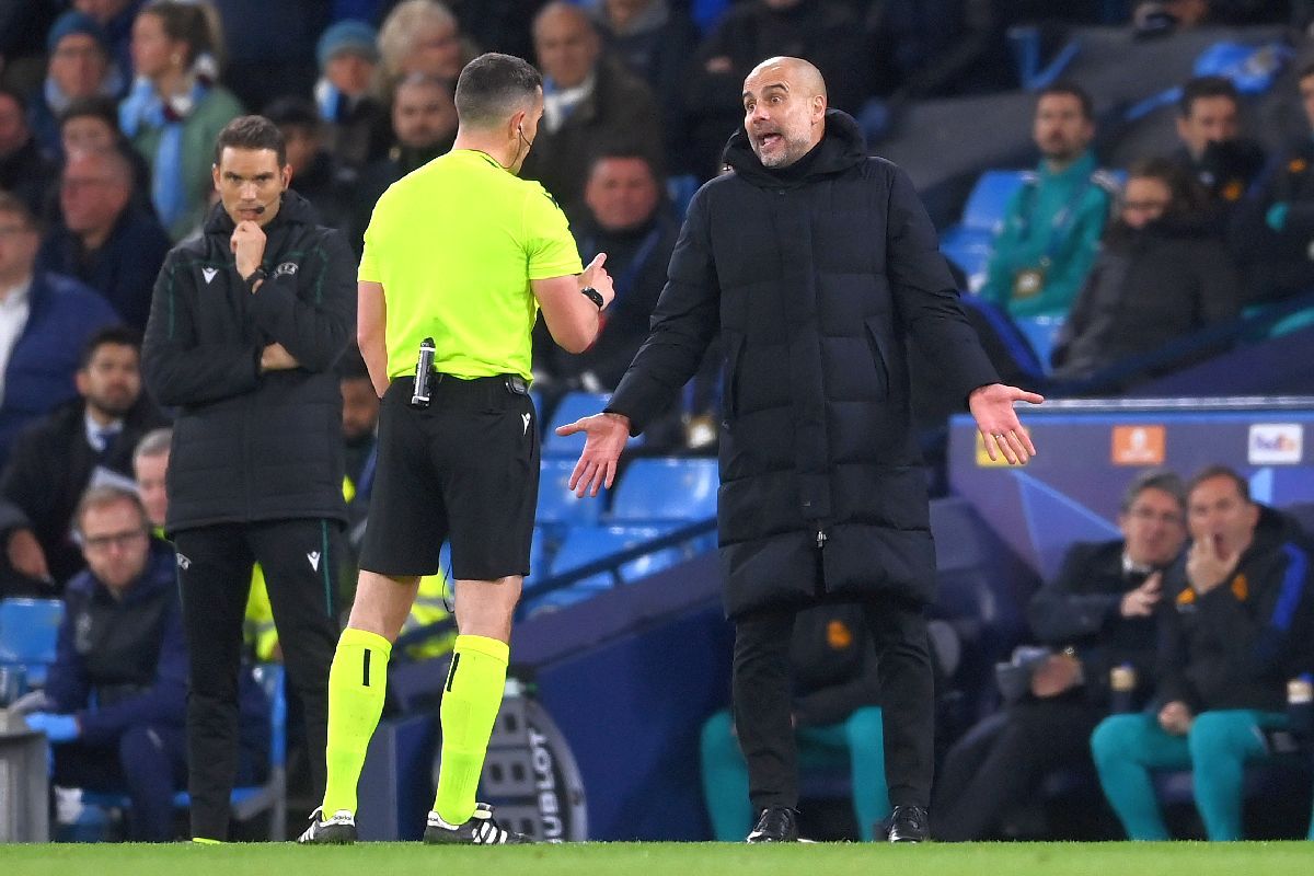 Istvan Kovacs și Pep Guardiola, moment tensionat în Liga Campionilor