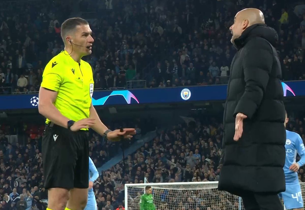 Istvan Kovacs și Pep Guardiola, moment tensionat în Liga Campionilor! De la ce a pornit totul