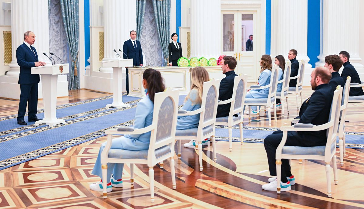 A făcut înconjurul lumii! Mesajul șocant transmis chiar în fața lui Vladimir Putin de o campioană olimpică din Rusia