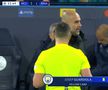 Istvan Kovacs și Pep Guardiola, moment tensionat în Liga Campionilor