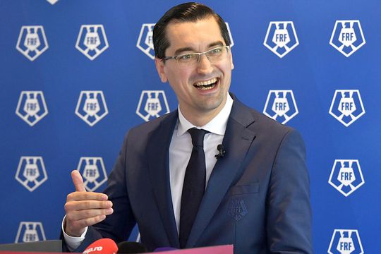 Răzvan Burleanu, președintele Federației Române de Fotbal din 2014