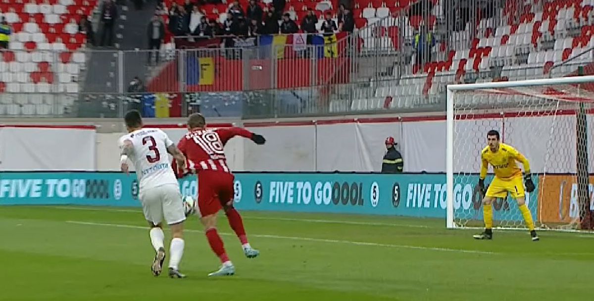 Andrei Burcă, eliminat în Sepsi - CFR Cluj