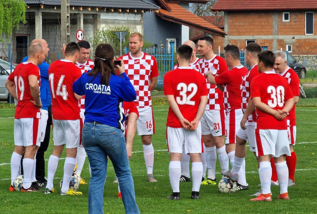 Naționala primarilor români - Naționala primarilor croați 4-2