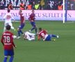 FOTO Accidentare Dani Iglesias în CSA Steaua - Dinamo