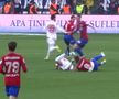 FOTO Accidentare Dani Iglesias în CSA Steaua - Dinamo