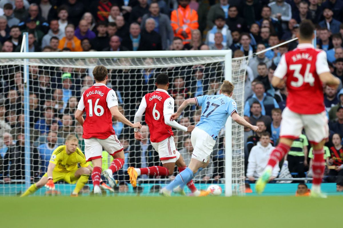 N-a fost derby de titlu, a fost lecția deschisă a lui Guardiola! City se distrează cu Arsenal și merge spre tripla istorică