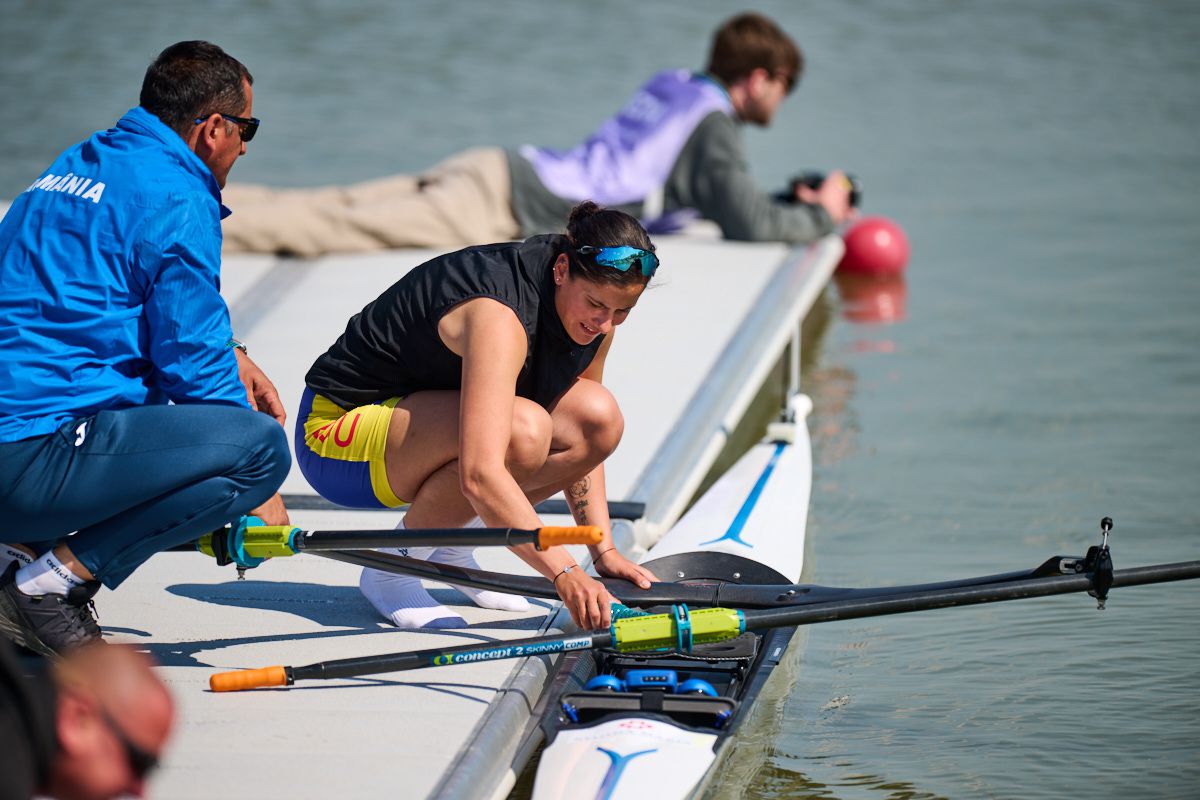 Procentaj de sută la sută pentru delegația României la Campionatele Europene de canotaj de la Szeged