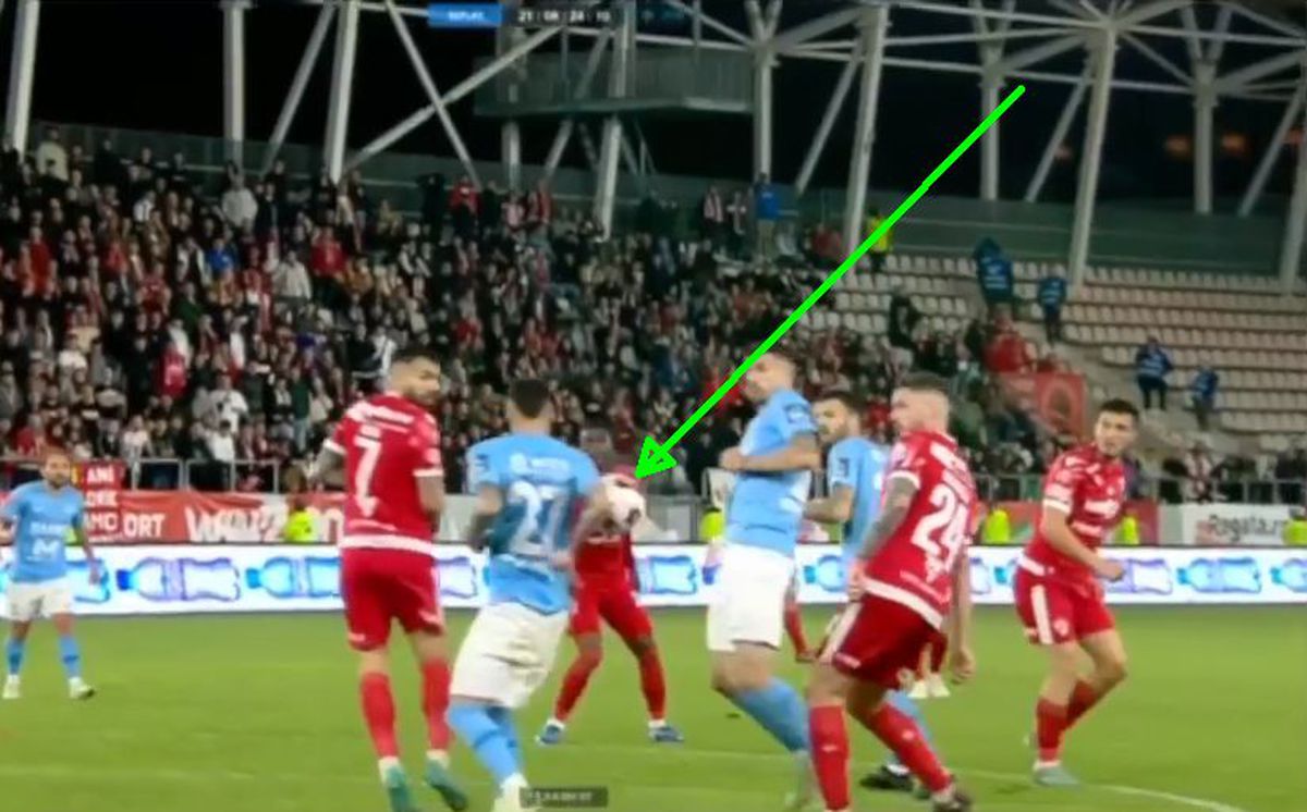 Decizie controversată în Dinamo - Voluntari » „Centralul” a dictat penalty pentru „câini”, apoi a revenit asupra deciziei