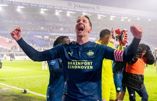 „Suntem nebunește de buni”. Și antrenorul e uimit de performanța nemaipomenită a lui PSV Eindhoven, prima din Europa care a depășit suta!