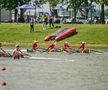 Fetele din barca de patru vâsle FOTO Raed Krishan