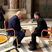 Întâlnirea Trump - Zelenski de la Vatican / Sursă foto: Facebook