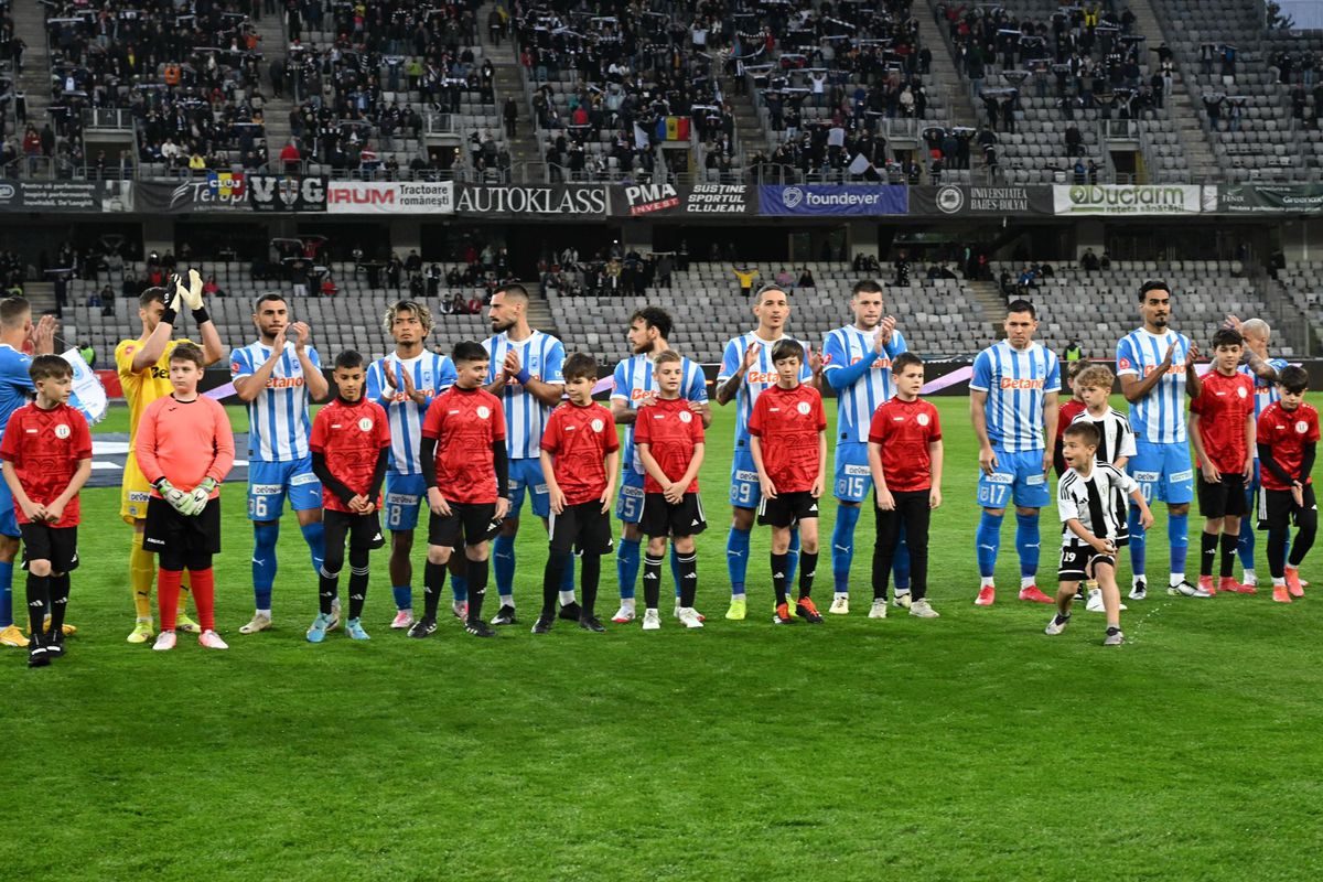 U Cluj - Craiova 2-1. Neluțu Sabău nu a auzit conflictul din timpul meciului, dar a avut un mesaj pentru oficialii olteni