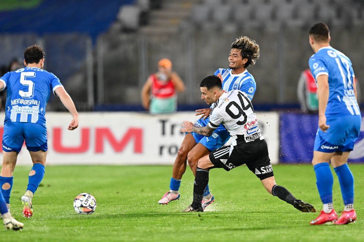 Imagini din meci, U Cluj - Universitatea Craiova / foto: Imago