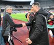 Mirel Rădoi și Neluțu Sabău în U Cluj - Universitatea Craiova // foto: Facebook UCV