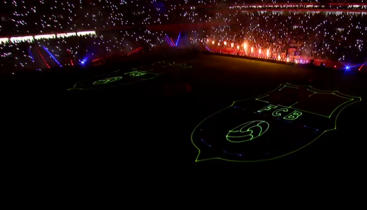 Imagini tari înainte de Barcelona - Real Madrid, 26 aprilie