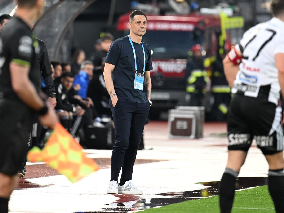 U Cluj - Craiova 2-1. Neluțu Sabău nu a auzit conflictul din timpul meciului, dar a avut un mesaj pentru oficialii olteni