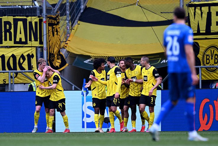 Hoffenheim - Borussia Dortmund, 26 aprilie 2025 // FOTO: Getty Images