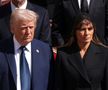 Donald Trump și Melania, la funeraliile Papei Francisc / Sursă foto: Guliver/Getty Images