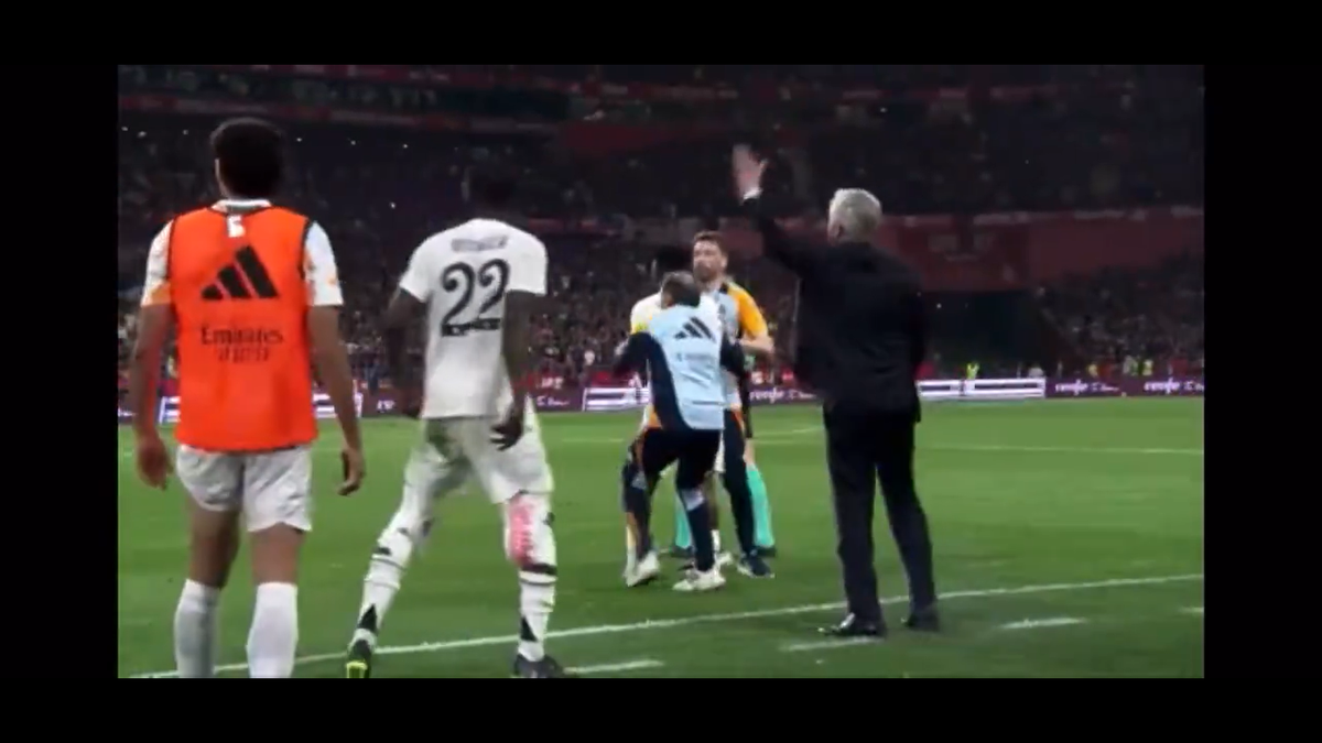 Rudiger a aruncat cu sticla după arbitru în El Clasico