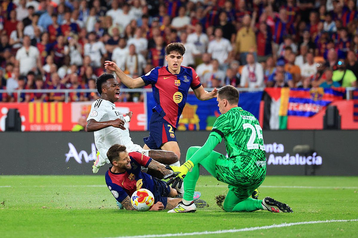Barcelona a răpus-o pe Real Madrid în buza loviturilor de departajare! Jules Kounde, eroul unei finale cu scenariu de Jules Verne! Cupa Regelui, pentru a 32-a oară în vitrina catalanilor