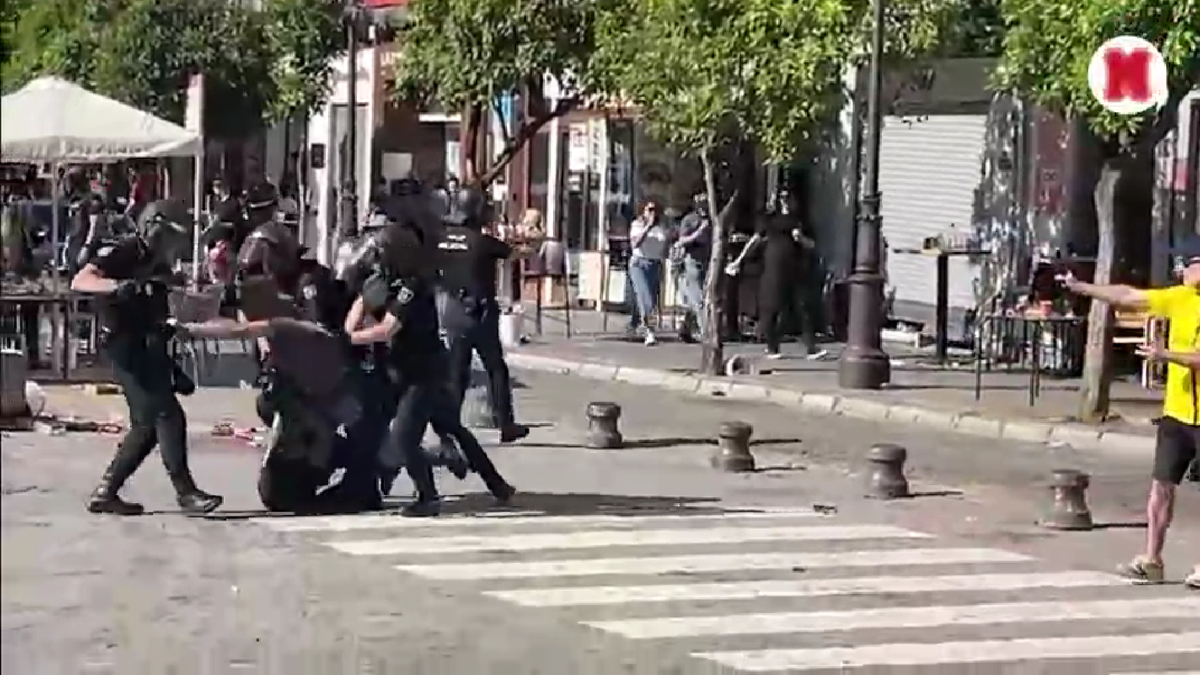 Incidente în Sevilla înainte de Barcelona - Real Madrid, finala Cupei Regelui