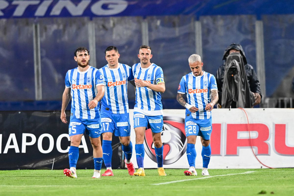 Imagini din meci, U Cluj - Universitatea Craiova / foto: Imago