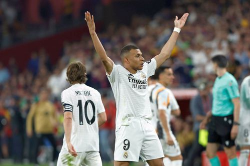 Kylian Mbappe l-a depășit pe Cristiano Ronaldo la numărul de goluri în primul sezon ca jucător la Real Madrid, 24 față de 33/ foto Imago Images