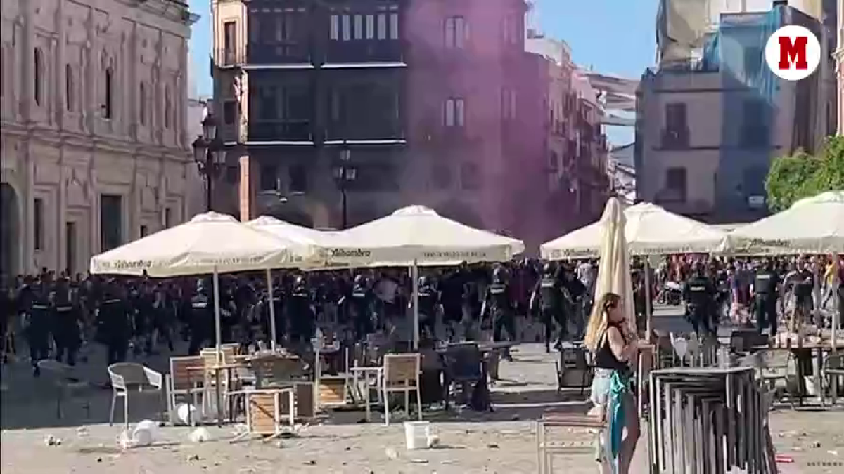 Incidente în Sevilla înainte de Barcelona - Real Madrid, finala Cupei Regelui