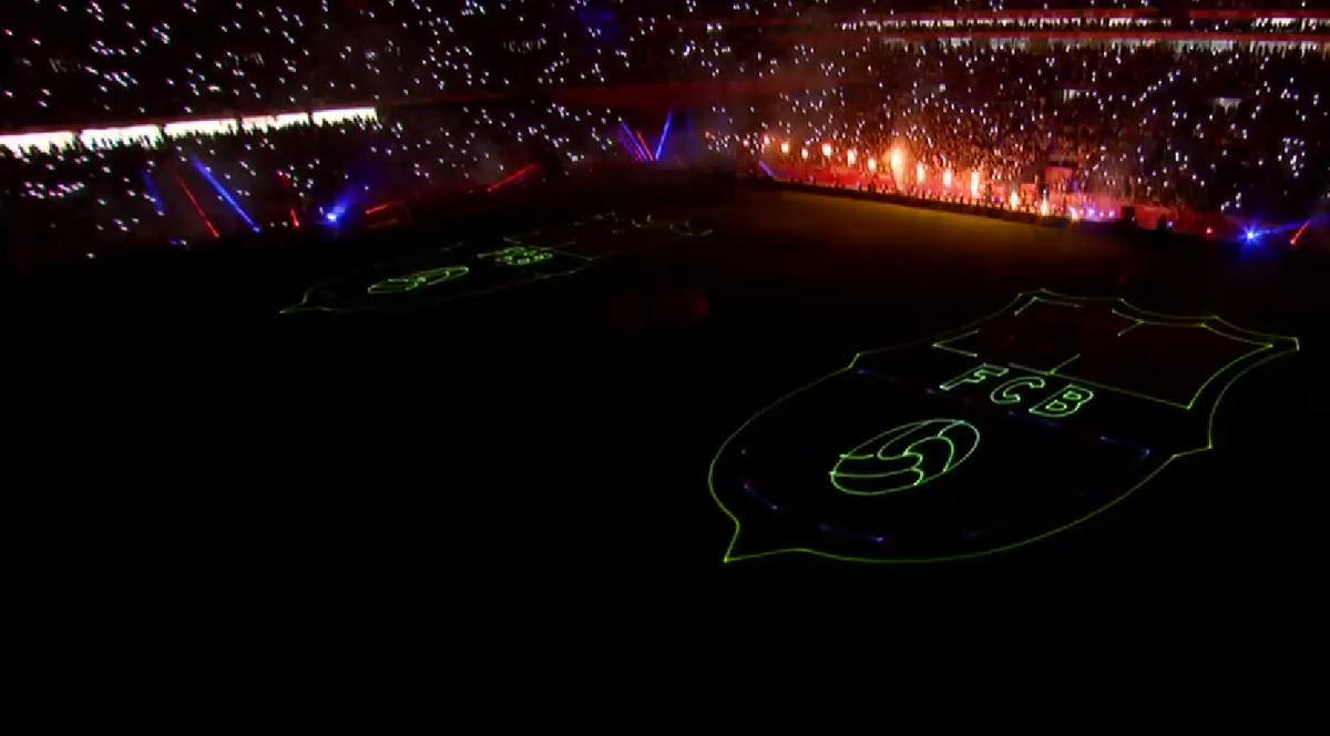 Imagini tari înainte de Barcelona - Real Madrid, 26 aprilie