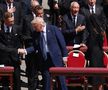 Donald Trump și Macron, la funeraliile Papei Francisc / Sursă foto: Guliver/Getty Images