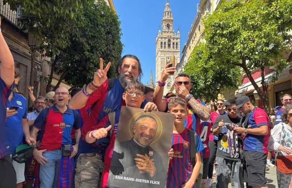 Imaginea zilei la Sevilla, înainte de Barcelona - Real Madrid » Până unde au mers fanii