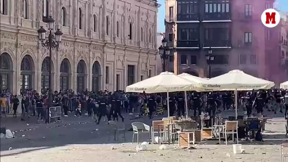 Incidente în Sevilla înainte de Barcelona - Real Madrid, finala Cupei Regelui